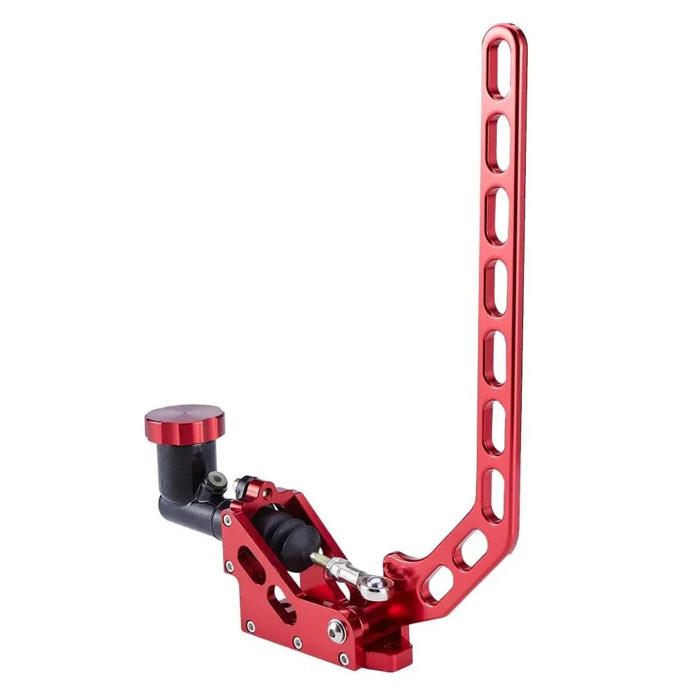 Kyostar Racing E-Brake Hydraulic Drift Hydro E Brake Racing Handbrake Long Arm Lever Park Brake (Red)