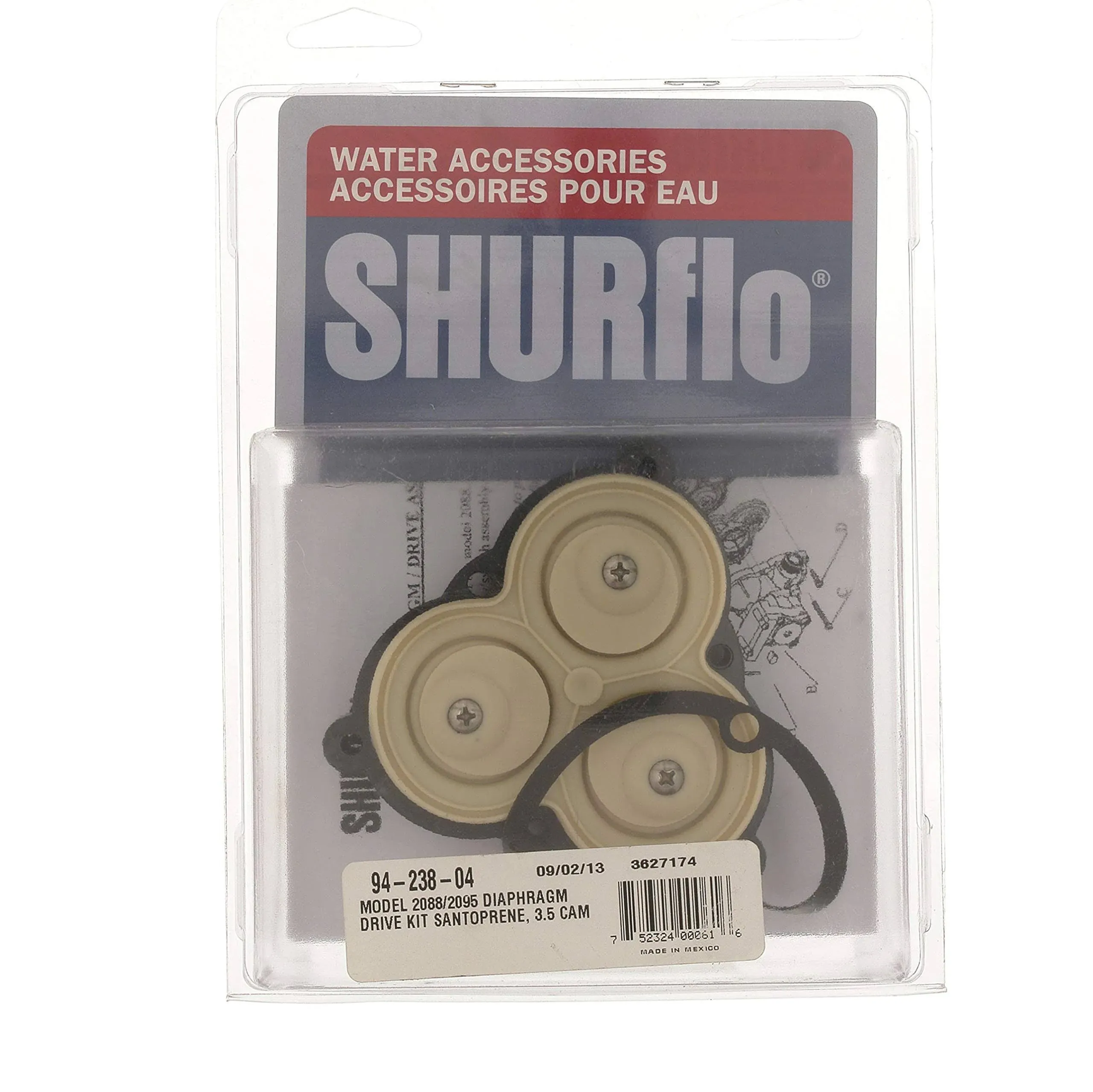 Shurflo Lower Housing Kit - 94-238-04