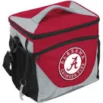 Logo Brands NCAA Unisex Adult 24-Can Cooler with Bottle Opener and Front Dry Storage Pocket, One Size, Multicolor