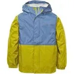 Marmot Kids' PreCip Eco Jacket - Small - Storm / Cilantro