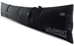 Element Equipment Padded Ski Bag Adjustable One Size Fits All Travel Ski Bag Black/Grey