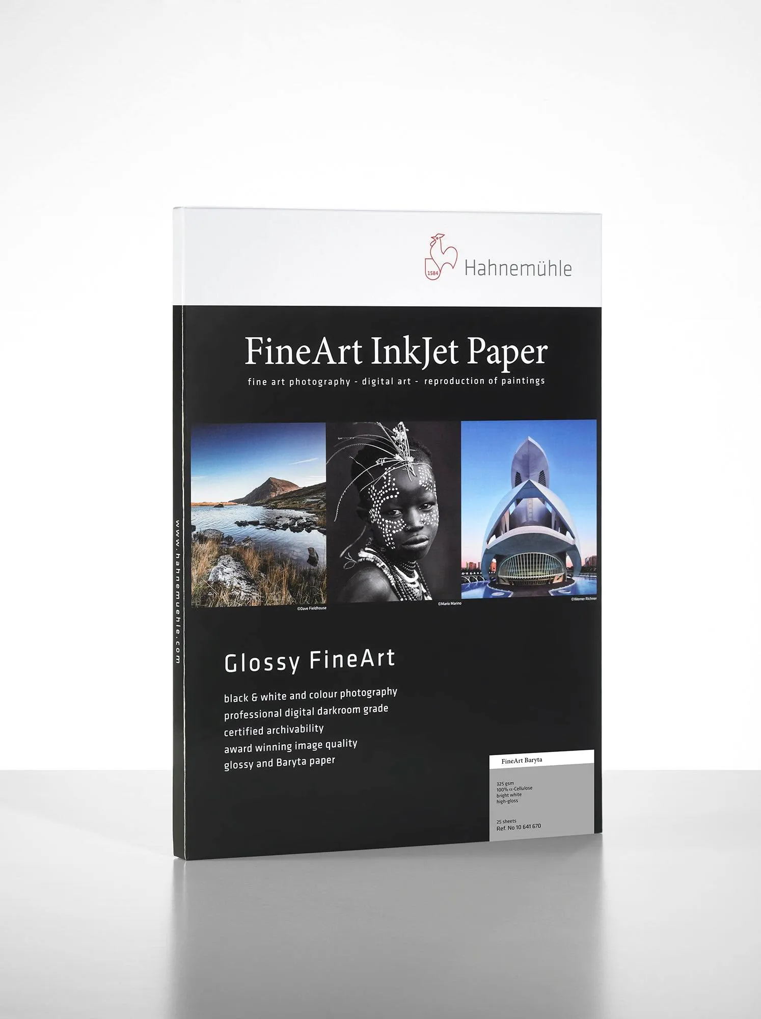 Hahnemuhle Fine Art Baryta Paper (325gsm) for Inkjet - 17" x 39'