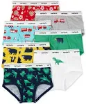 Carter's Toddler Boys 7 Pack Briefs, 4-5 , Green