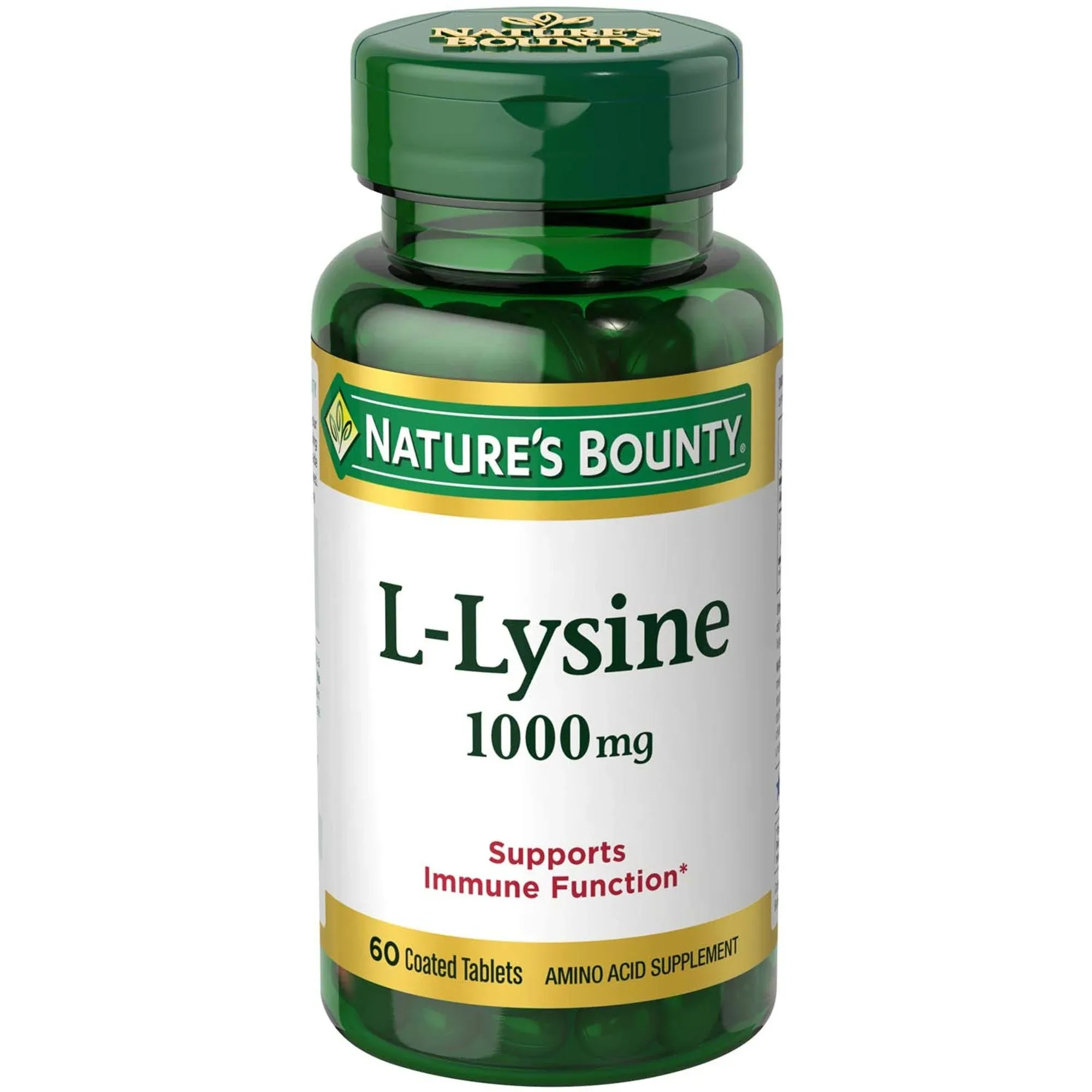 Nature's Bounty L-Lysine, 1000mg, 60 Tablets