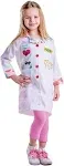 Dress Up America Veterinarian Costume for Girls - Vet Lab Coat for Kids