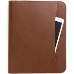 Forevermore Portfolio Padfolio with Zippered Closure, Removable 3 Ring Binder &