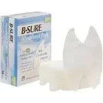 B-Sure Unisex Incontinence Liner Butterfly Shape 14-7031-224, Light, 24 ct