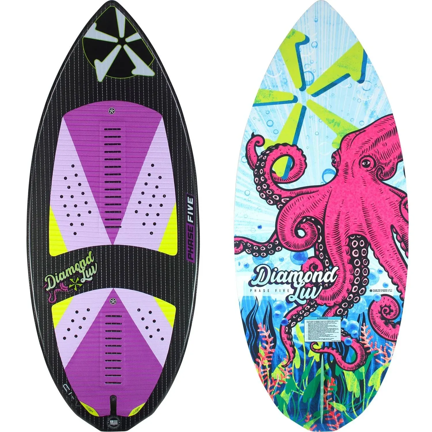 2023 Phase 5 Diamond Luv 51 Wakesurf Board