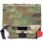 PETAC GEAR Tactical Ifak Pouch,Molle First Aid Micro Trauma Kit Military，Belt Medical Survival Pouches.(Bag Only)