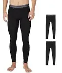 32 DEGREES Women&#039;s 2-Pack Base Layer Thermal Pants Black Size M NEW WITH TAGS