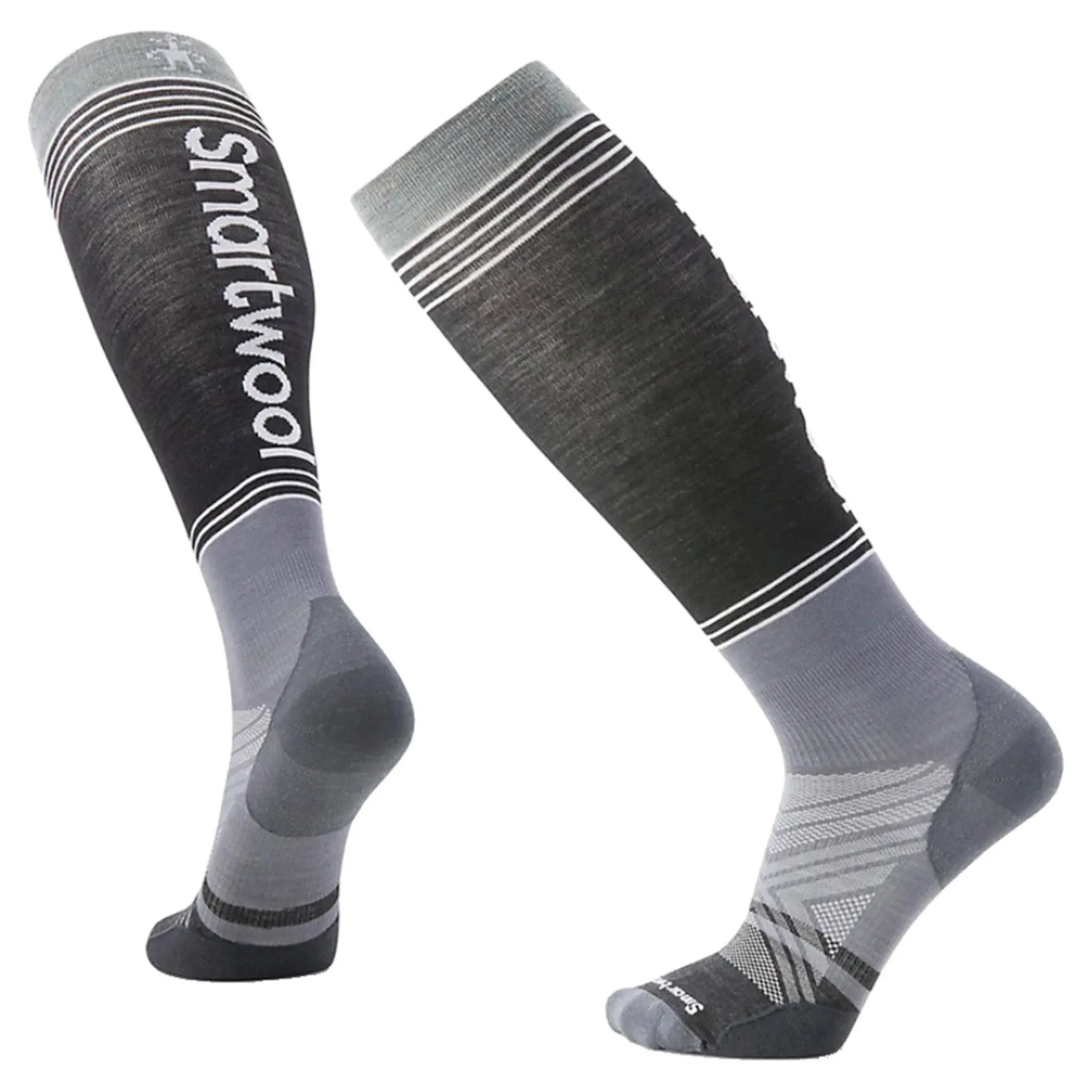 Smartwool Ski Logo Zero Cushion Merino Wool Over The Calf Socks For Men and Women