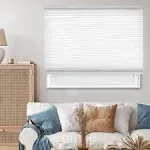 Chicology Privacy & Light Filtering Cordless Cellular Shades, Size: 38 inch x 64 inch, White