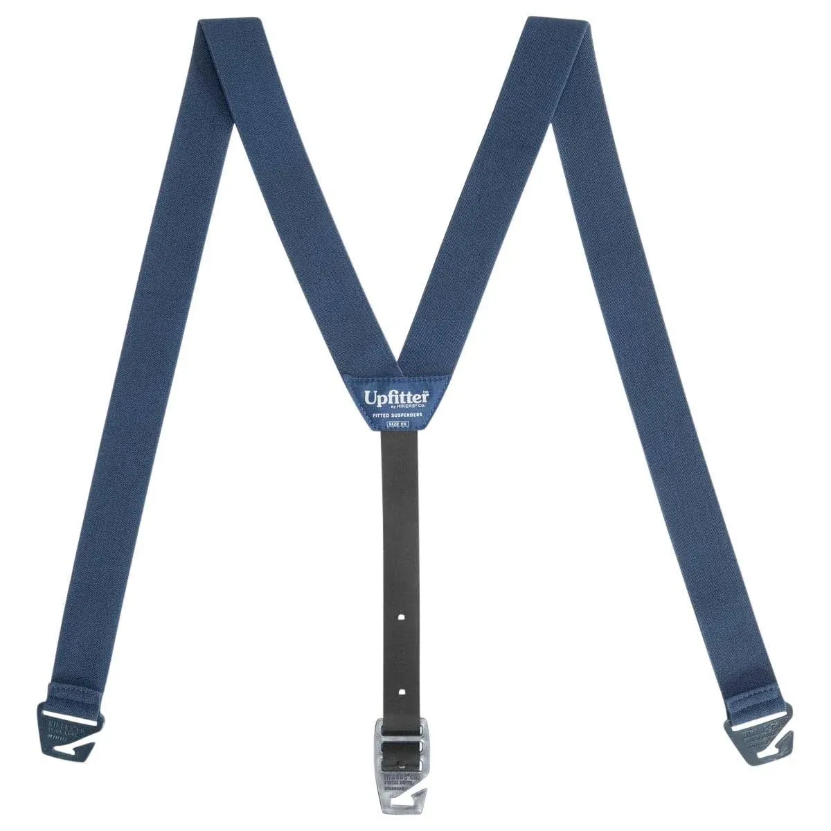 HIKERS - Upfitter Hidden Suspenders for Men Under Clothes - 3 Point Belt Loop