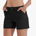 Willit Women&#x27;s Golf Hiking Shorts Quick Dry Pockets Water Resistant 4.5&quot; size 8