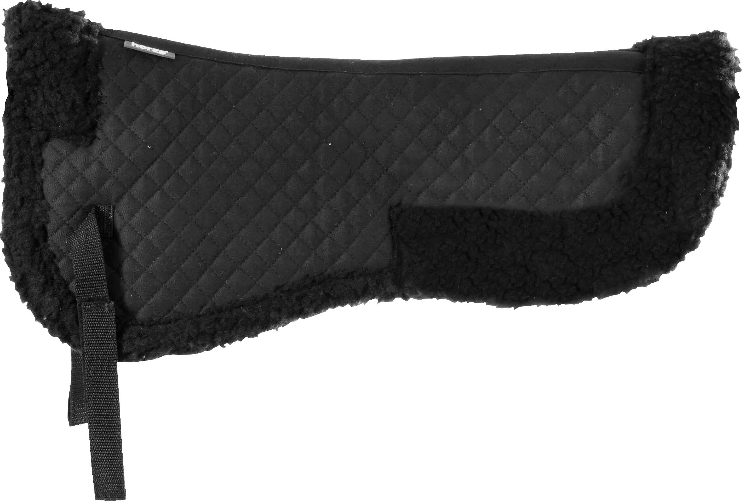 HORZE Fur Half Pad - Durable, Quilted, Breathable, Non-Slip Correction Saddle...