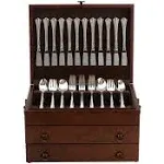 Reed & Barton Bristol Grande Flatware Chest, Mahogany