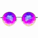 GloFX Imagine Kaleidoscope Glasses - Silver