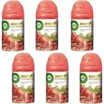 Air Wick Freshmatic Automatic Spray Air Freshener, Apple Cinnamon Medley Scent, 1 Refill, 6.17 Ounce (Pack of 6)