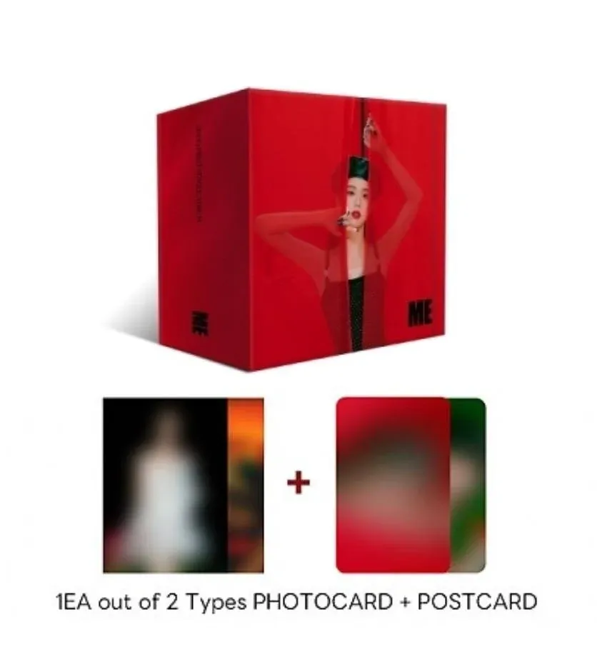 *US SHIPPING BLACKPINK JISOO [ME] KIT ALBUM Kit+PhotoCard+<wbr/>Lyrics