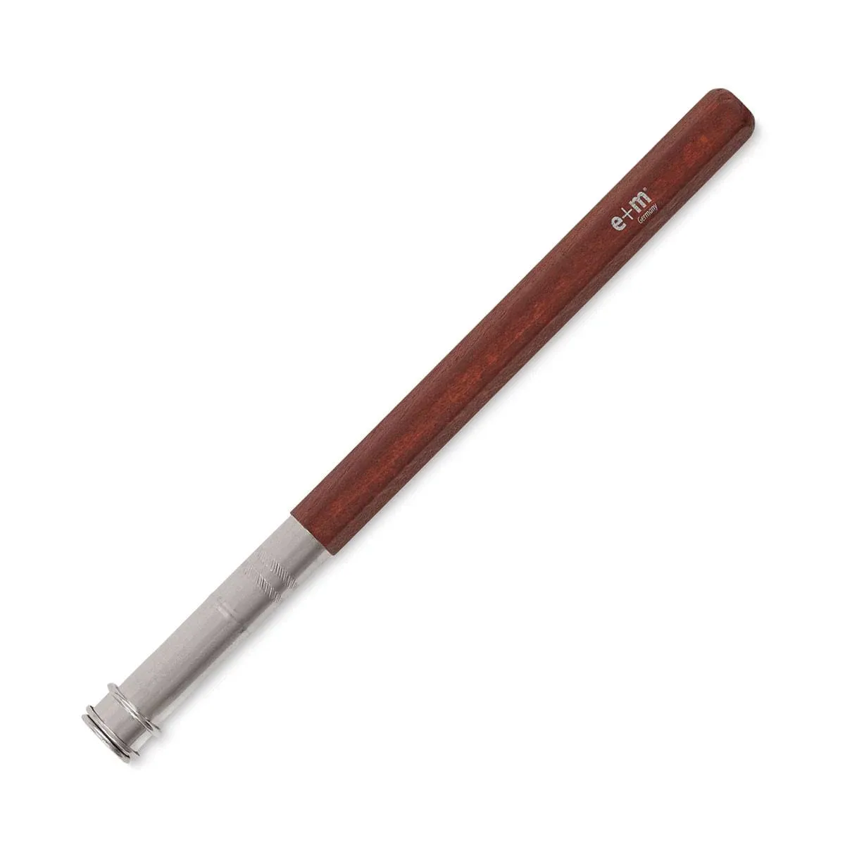 E and M Peanpole Pencil Extender - Stained Walnut