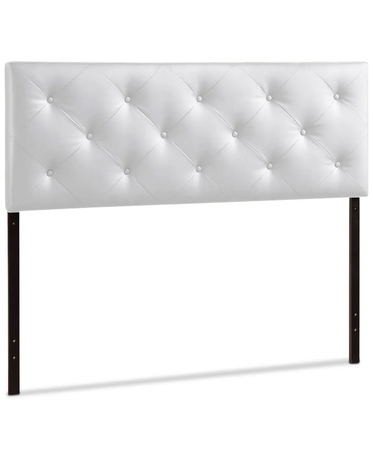 Baxton Studio Baltimore Modern and Contemporary Faux Leather Upholstered Headboard