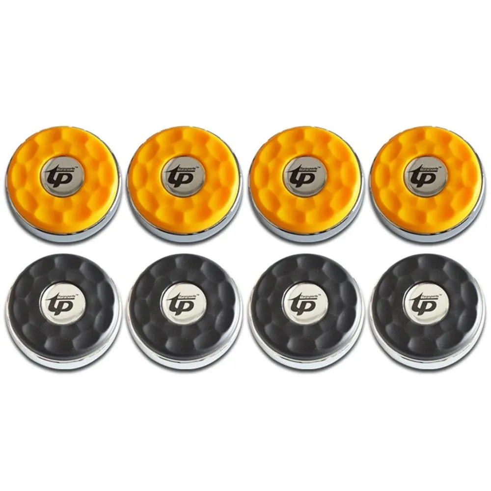 (Dia.58mm)2-1/4'' Shuffleboard Pucks, Matt surface Set of 8 Orange/Black