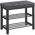 3-Tier Shoe Bench 12.2 x 23.6 x 19.3 Inches