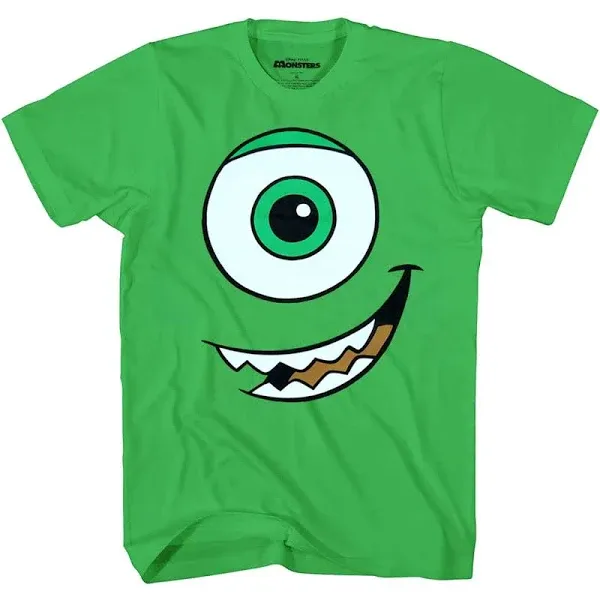 Monsters Inc Mike Wazowski Face Costume T-Shirt