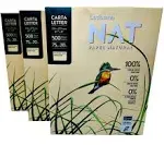 NAT, Letter Size (8.5&#034;X11&#034;) Natural Sugarcane Pulp Printer Paper, for All Office