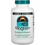 Source Naturals Magtein Magnesium L-Threonate 667mg Supports Focus, Mood, Healthy Memory, Cognitive Function, Sleep - 90 Capsules