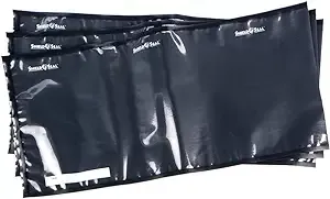 Shield N Seal 11in x 24in Clear and Black Vacuum Sealer Bags