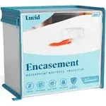 Lucid Encasement Mattress Protector, Full