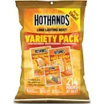 HotHands Toe, Hand, & Body Warmer Variety Pack - Long Lasting Safe Natural Odorless Air Activated Warmers