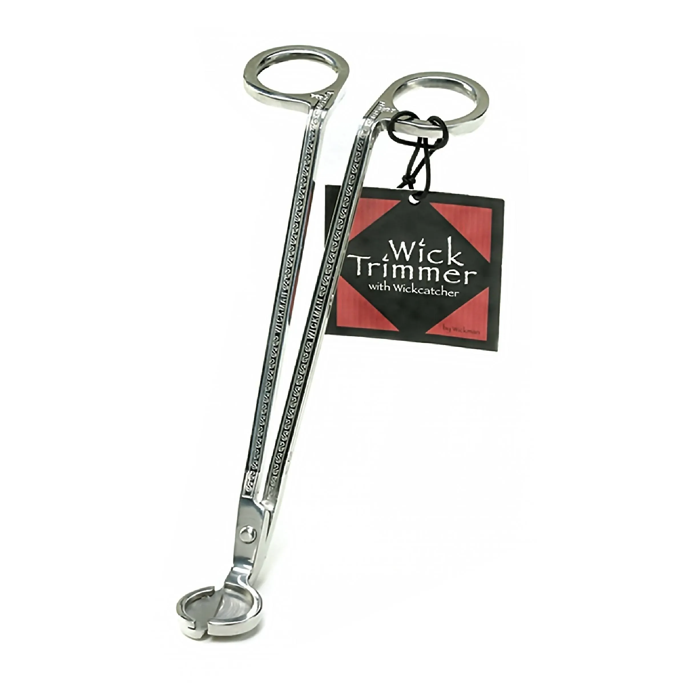 Wickman Wick Trimmer / Cutter w/ Wickcatcher, Stainless Steel Polished