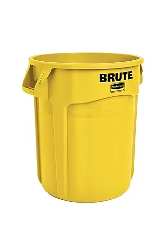 Rubbermaid FG261000YEL 10 Gallon Yellow ProSave BRUTE Container (6 Each Per Case)