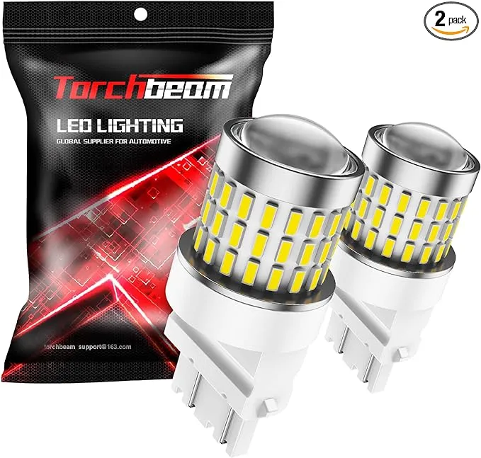 Lot of 10 Packs -Torchbeam 3157 LED Bulbs for Reverse Lights Super Bright- New