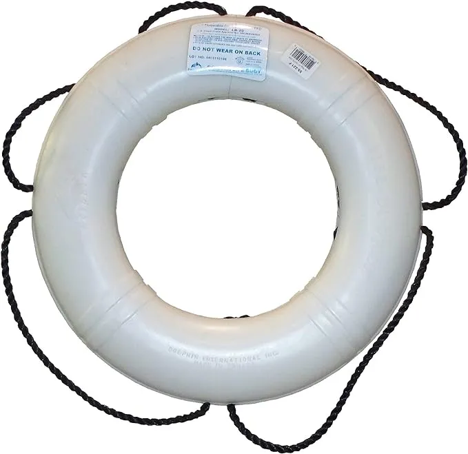 Life Ring Buoy White