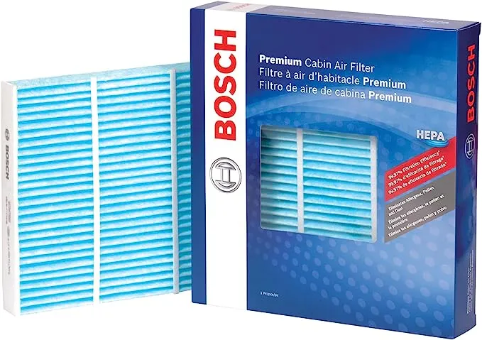 BOSCH 6030C HEPA Cabin Air Filter - Compatible With Select Infiniti FX35, FX45, G35, G37, M45, Q45, Mitsubishi Lancer, Outlander Sport, RVR, Nissan Altima, Maxima, Murano, Sentra, 1 Count (Pack of 1)BOSCH 6030C HEPA Cabin Air Filter - Compatible With Sel