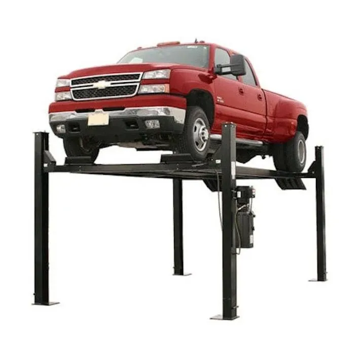 Atlas® Garage Pro 9000 Portable Heavy Duty 9000 Lb Capacity 4 Post Lift (EXTRA TALL, EXTRA WIDE)