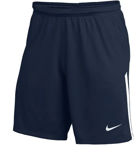 "Nike Women's Dri-FIT Knit II Soccer Shorts - Grey / Black"