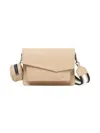 Cobble Hill Leather Crossbody Bag In Latte