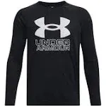 Under Armour Boys' Tech Hybrid Print Fill Long Sleeve