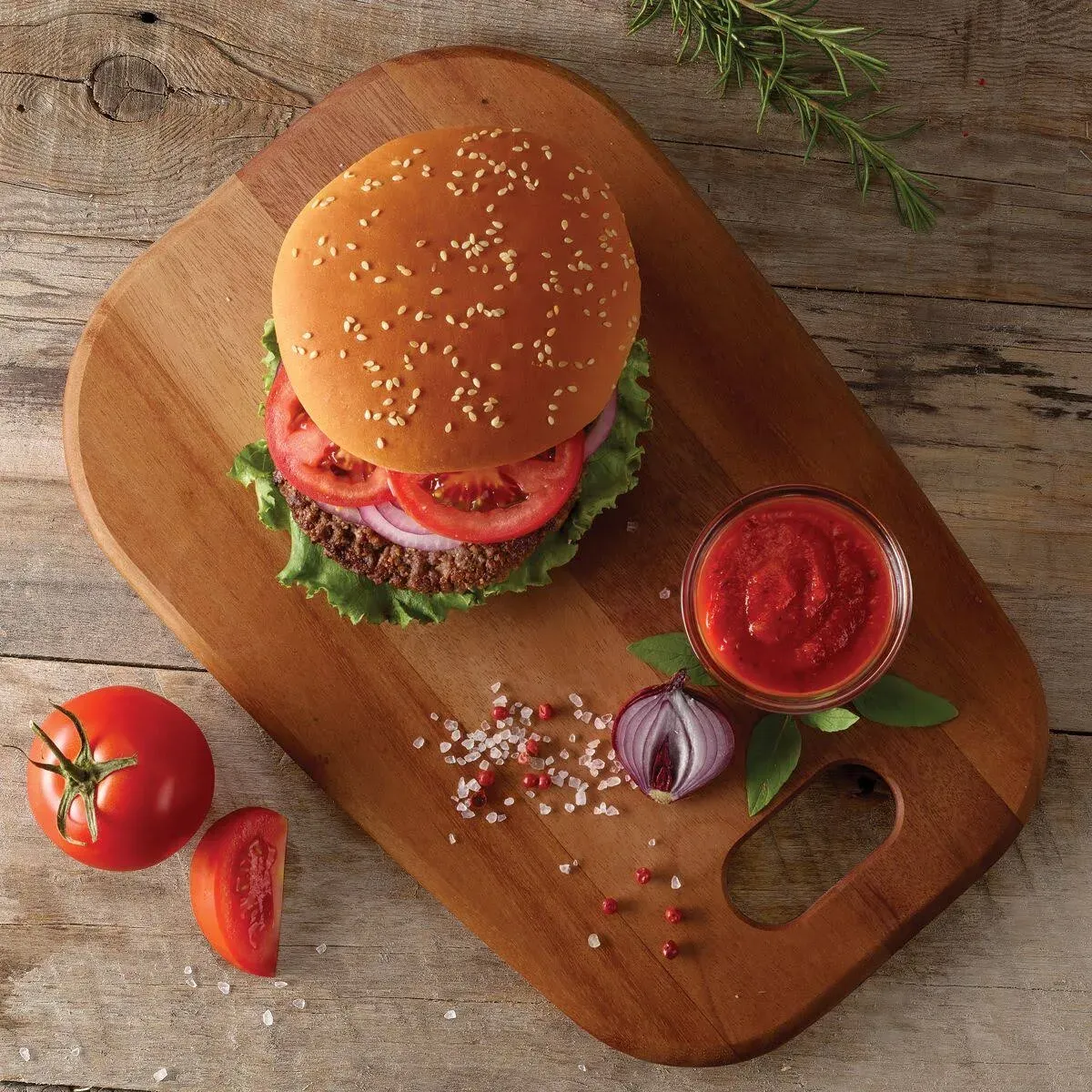 Tramontina Burger Serving Board Light Brown, 81000/015DS